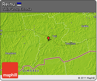 Physical 3D Map of Reinu