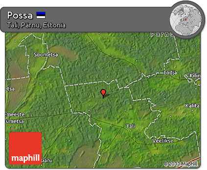 Satellite 3D Map of Possa