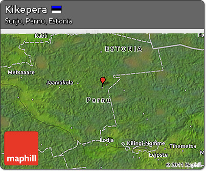 Satellite 3D Map of Kikepera