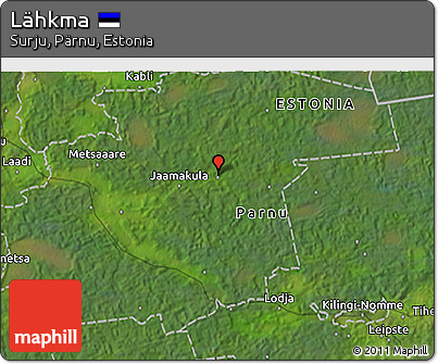 Satellite 3D Map of Lähkma