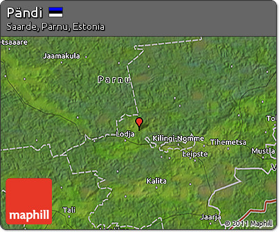 Satellite 3D Map of Pändi