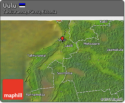 Satellite 3D Map of Uulu