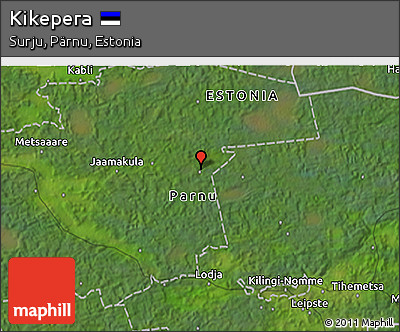 Satellite 3D Map of Kikepera