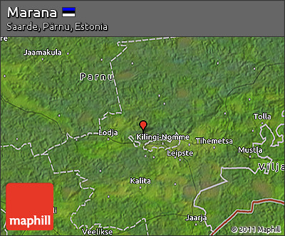 Satellite 3D Map of Marana