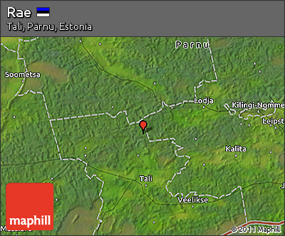 Satellite 3D Map of Rae