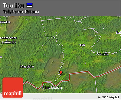 Satellite 3D Map of Tuuliku