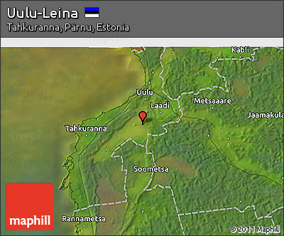 Satellite 3D Map of Uulu-Leina