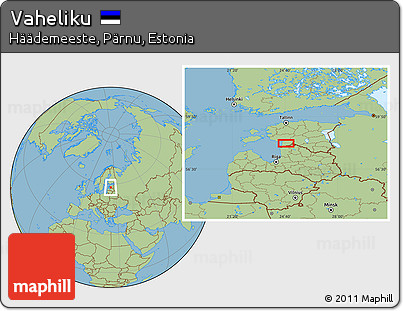 Savanna Style Location Map of Vaheliku