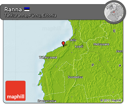 Physical Map of Ranna
