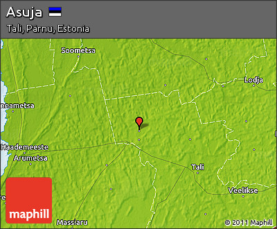 Physical Map of Asuja