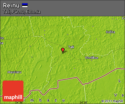 Physical Map of Reinu