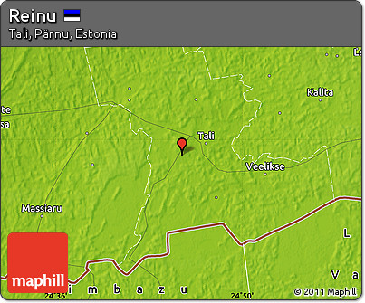 Physical Map of Reinu