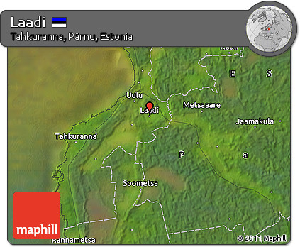 Satellite Map of Laadi