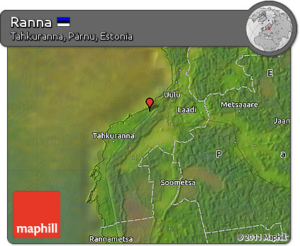 Satellite Map of Ranna