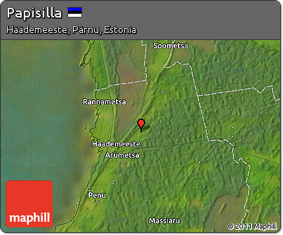Satellite Map of Papisilla