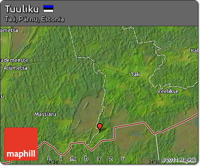Satellite Map of Tuuliku