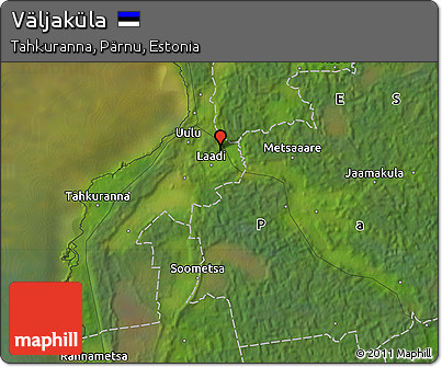 Satellite Map of Väljaküla