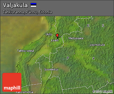 Satellite Map of Väljaküla