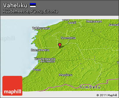 Physical Panoramic Map of Vaheliku