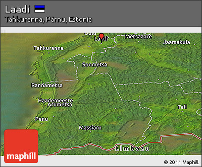 Satellite Panoramic Map of Laadi