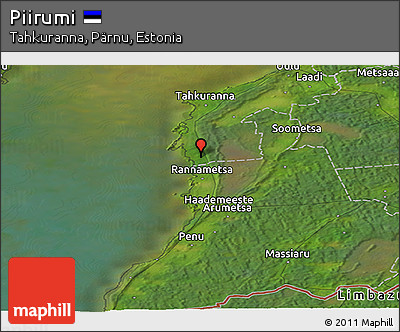 Satellite Panoramic Map of Piirumi