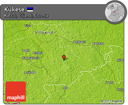 Physical 3D Map of Kukese