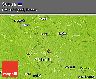 Physical 3D Map of Suuga