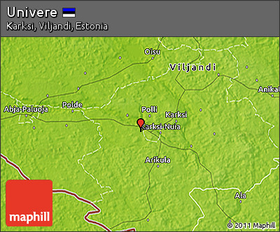 Physical 3D Map of Univere