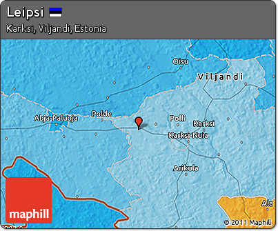 Political 3D Map of Leipsi