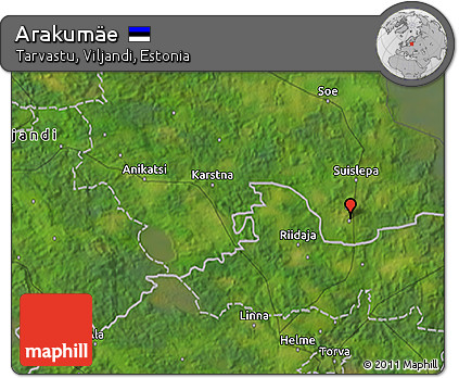 Satellite 3D Map of Arakumäe