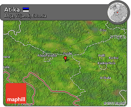 Satellite 3D Map of Atika