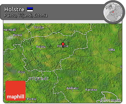 Satellite 3D Map of Holstre