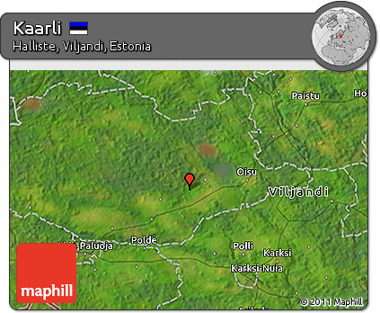 Satellite 3D Map of Kaarli