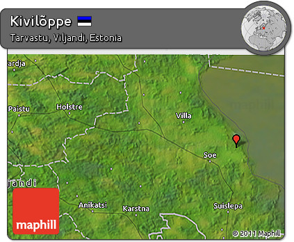 Satellite 3D Map of Kivilõppe