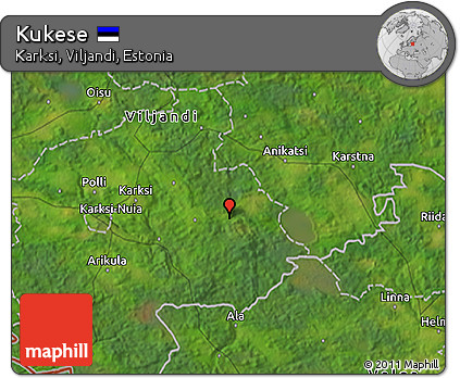 Satellite 3D Map of Kukese