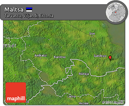 Satellite 3D Map of Maltsa