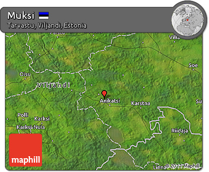 Satellite 3D Map of Muksi