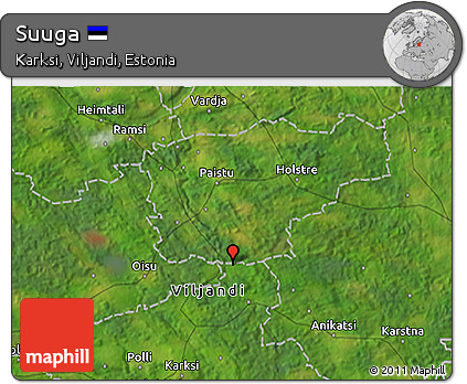 Satellite 3D Map of Suuga