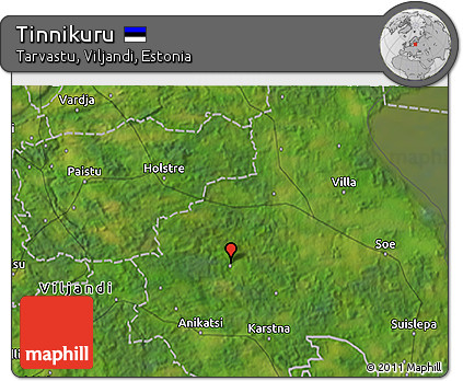 Satellite 3D Map of Tinnikuru
