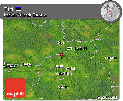 Satellite 3D Map of Tiri