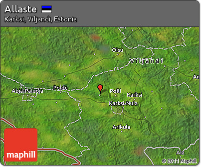 Satellite 3D Map of Allaste