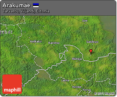 Satellite 3D Map of Arakumäe
