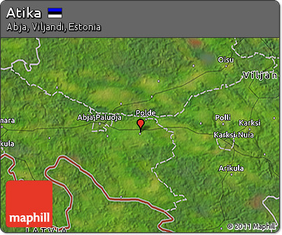 Satellite 3D Map of Atika