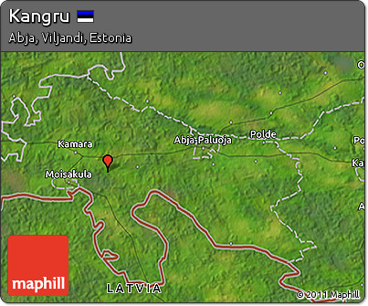 Satellite 3D Map of Kangru