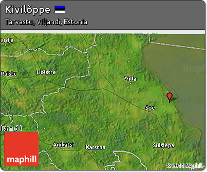 Satellite 3D Map of Kivilõppe