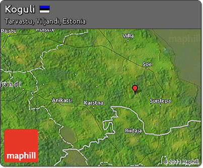 Satellite 3D Map of Koguli