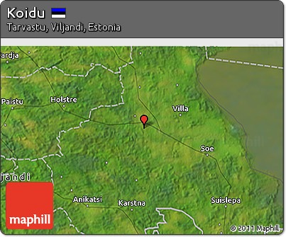 Satellite 3D Map of Koidu