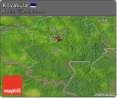 Satellite 3D Map of Kõvaküla