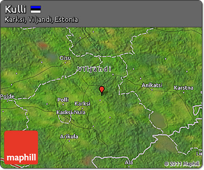 Satellite 3D Map of Kulli