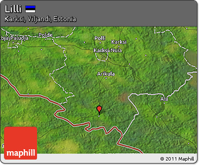 Satellite 3D Map of Lilli